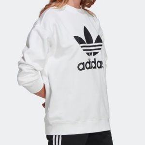 White crew neck